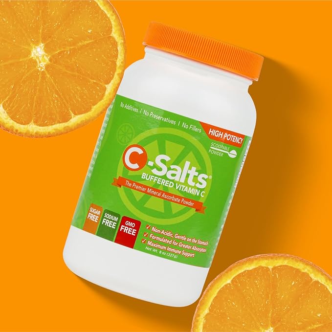 Buffered Vitamin C Powder Supplement 8oz