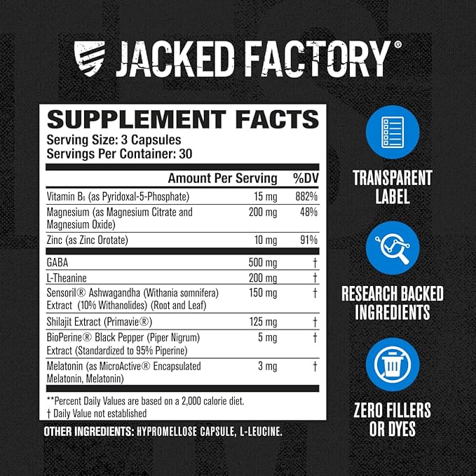 TEST PM Testosterone Booster & Sleep 90 Natural