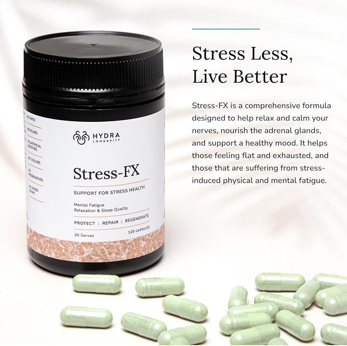 Stress-FX Stress Support & Mood Support 120 Capsules (30 Servings)