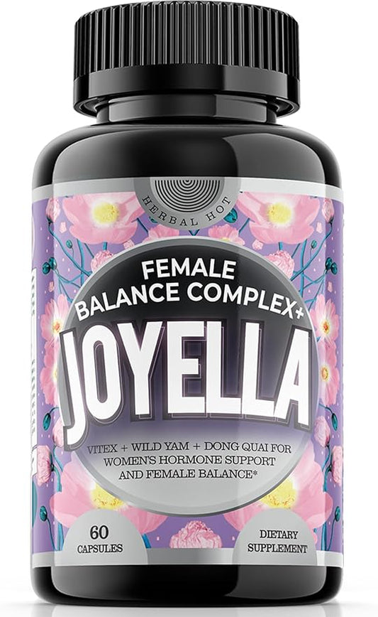 Vitex Chasteberry Supplement for Women - Adaptogens Balance Complex w. Black Cohosh and Dong Quai - Hormone Balance for Women w. Wild Yam Root - Mood Plus Hormone Harmony 60 Caps USA