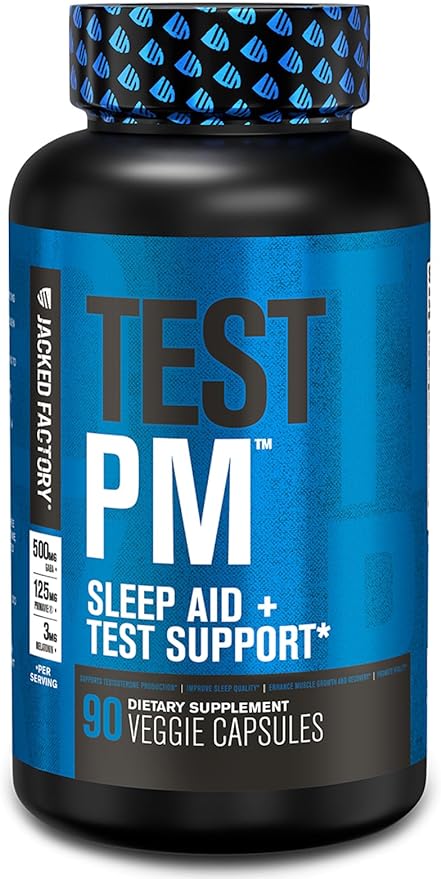 TEST PM Testosterone Booster & Sleep 90 Natural