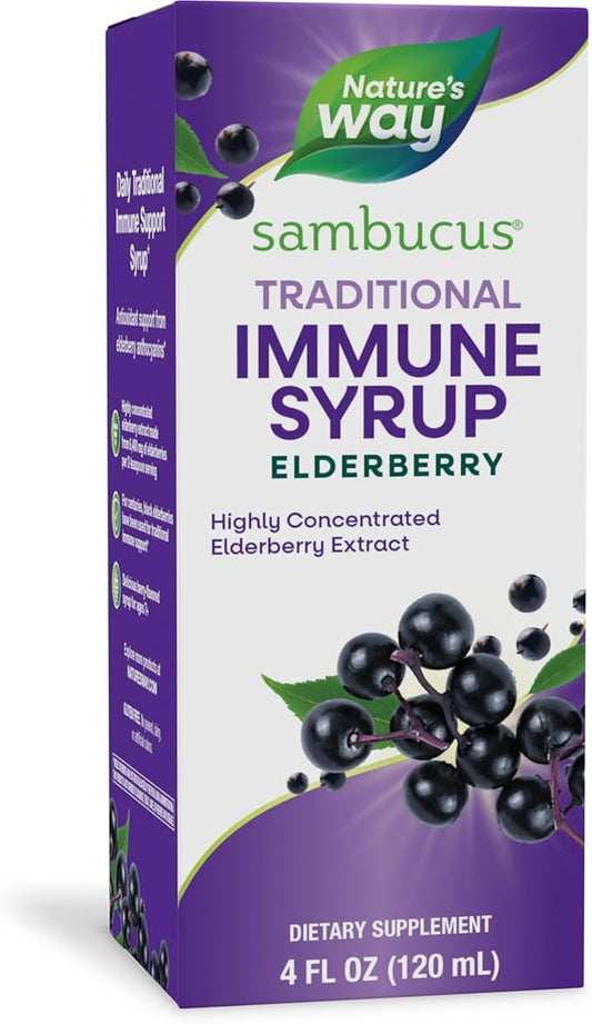 Nature’s Way Sambucus Elderberry Traditional Immune 4 Fl