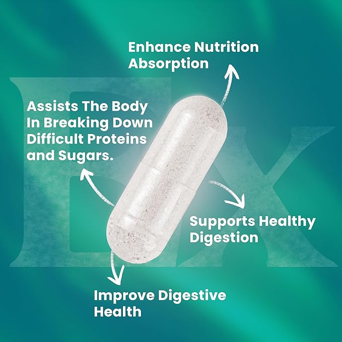Digestive Enzymes with Probiotics 60 Ct