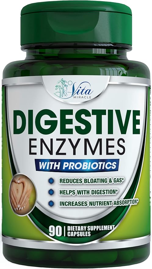 Digestive Enzymes With Probiotics And Prebiotics