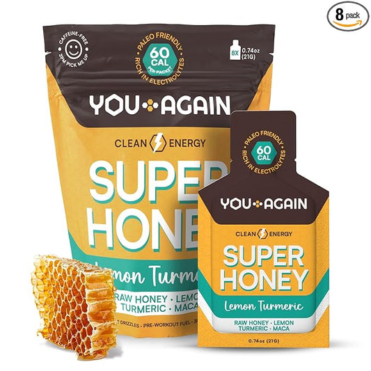 You Again Super Honey Lemon Turmeric Packets 8 Count