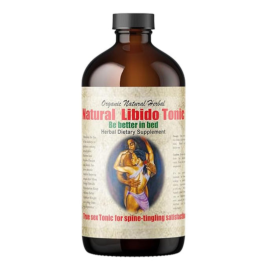 Men Wellness Living Bitter 16oz - Natural Blend of Ginseng, Fenugreek, Maca Root, and Cinnamon to Support stamina and vitality