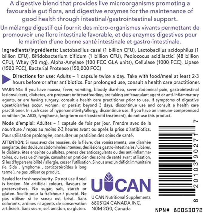 Silver Lining Pre & Probiotics + 50 Billion 120 Count 1)