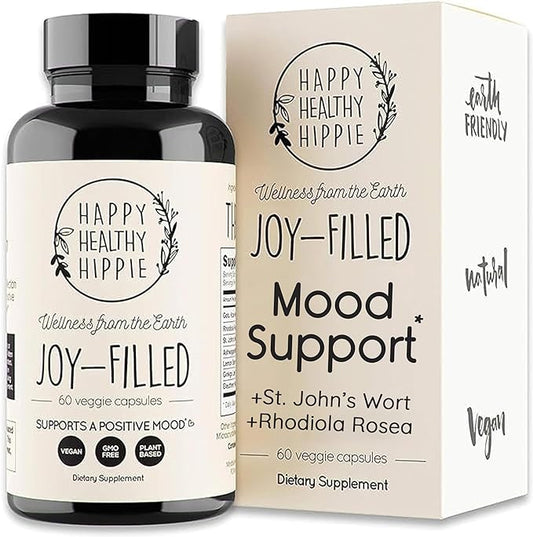 Joy-Filled Mood Support Supplement with St. 100% Plant-Based, 60 ct