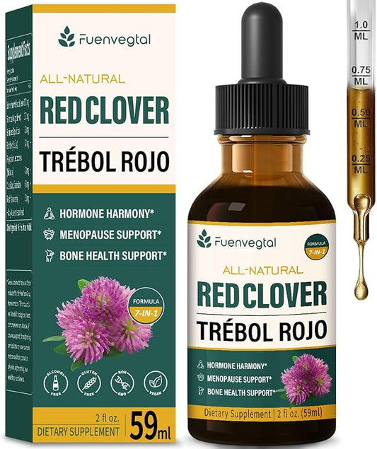 Red Clover Herb Drops, Hormone Balance 2oz