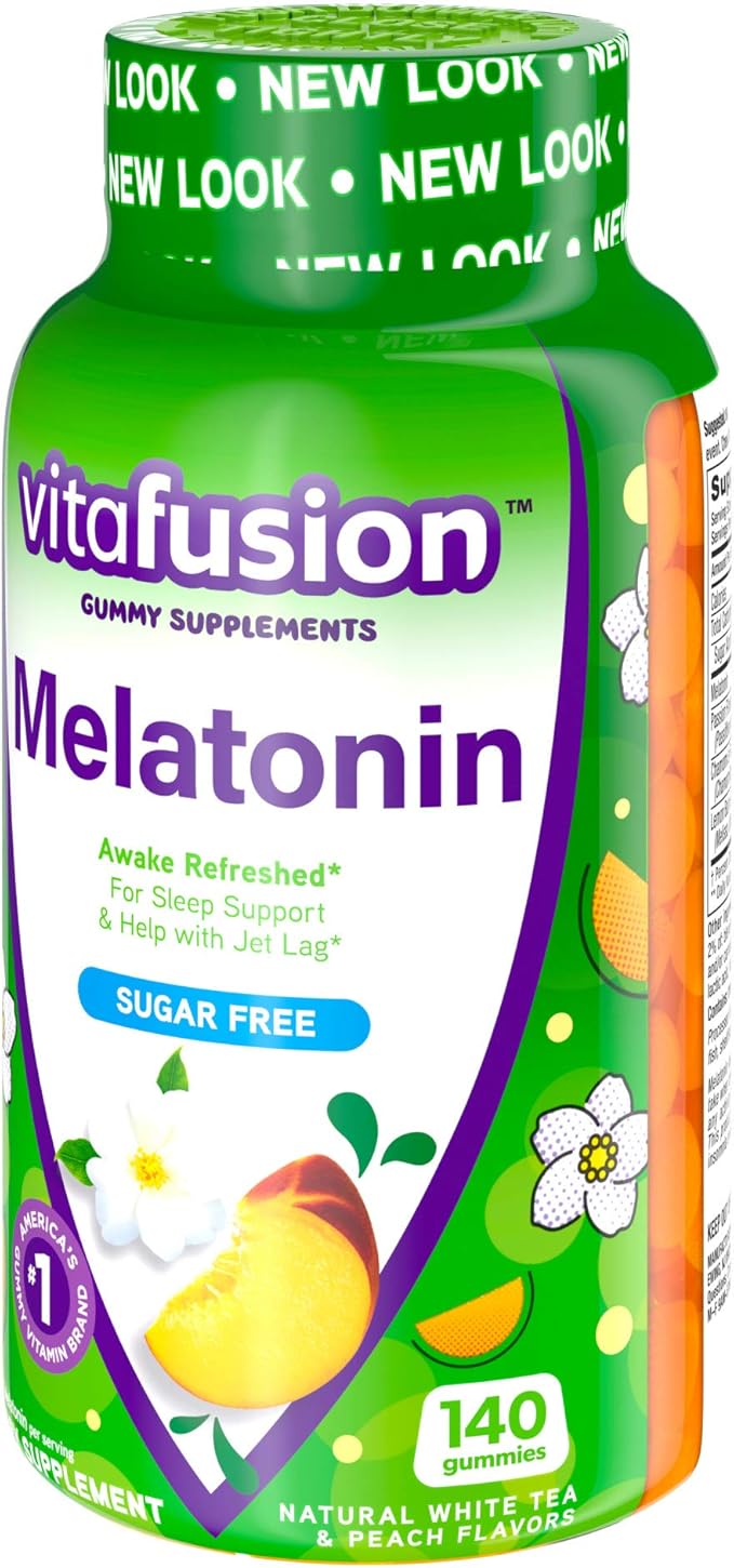 Vitafusion Melatonin Gummy Vitamins, 140 Count 1)