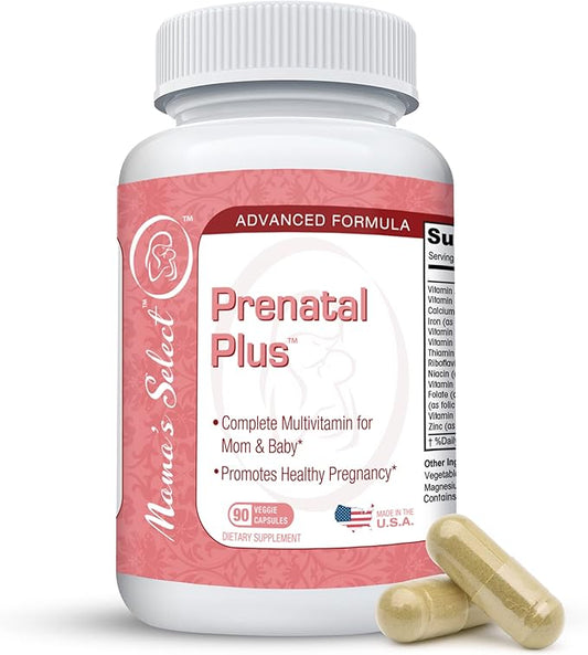 Mama’s Select Prenatal Plus, Natural Prenatal 1 a 90 Veggie