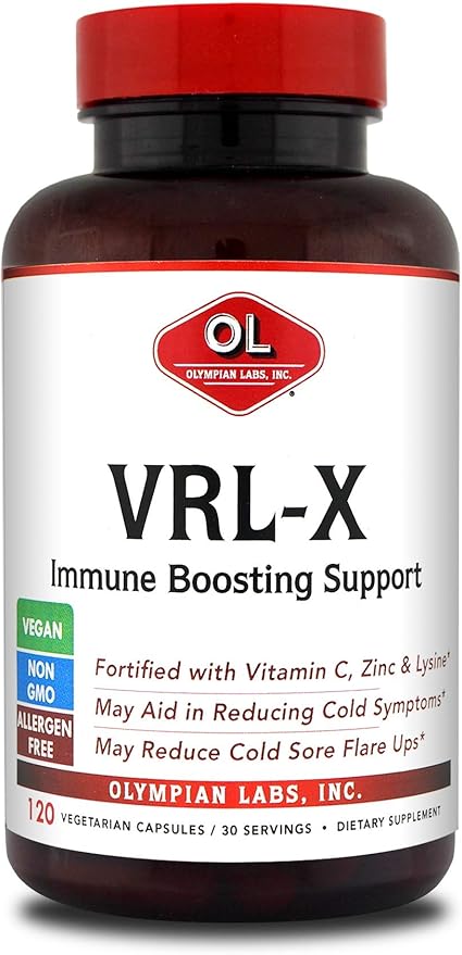 Olympian Labs VRL-X Advanced Immune Support, 120 Capsules