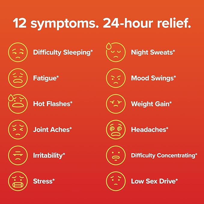 Amberen: Safe Multi-Symptom Menopause Relief. Clinically 12 Menopause 3 Month