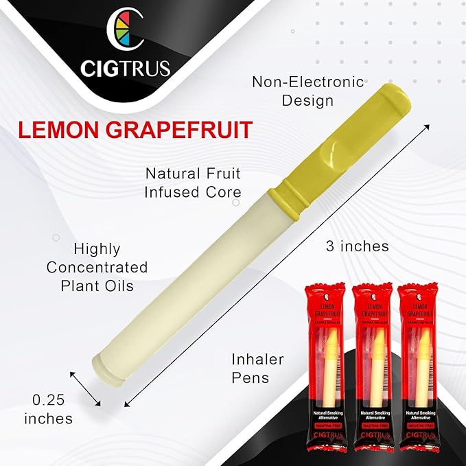 Natural Non-Nicotine Inhaler (3-Piece)