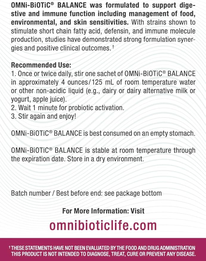 Balance Probiotic Immune Support (28 Daily