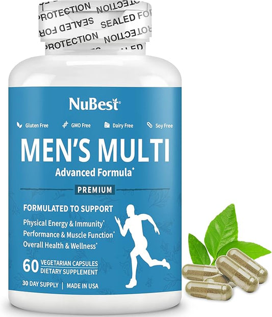 38-in-1 Capsules Asian Ginseng, Ashwagandha, Turmeric, 18+ - 60 Capsules