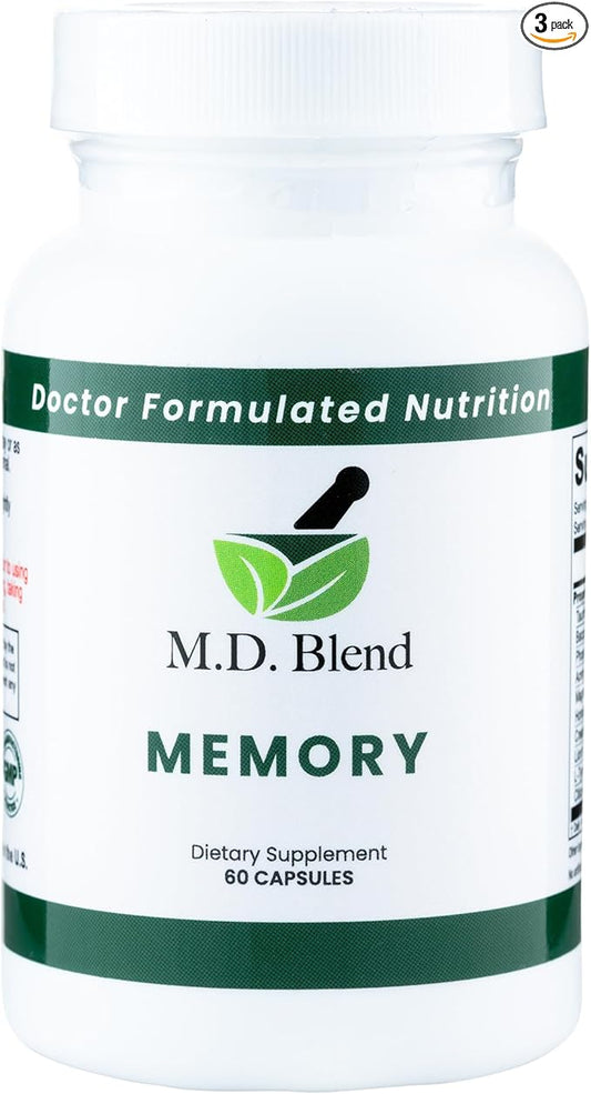 Memory - Natural Blend - Expert 30 Capsules 3 Pack
