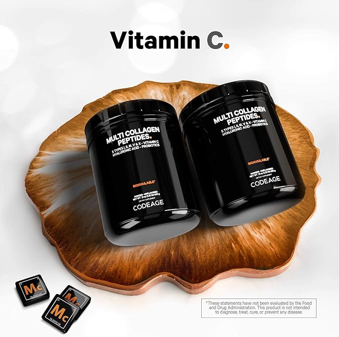 Codeage Multi Collagen Peptides + Probiotics 21oz
