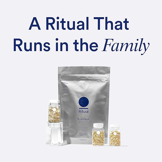 Ritual Multivitamin for Women 18+ D3 for 3 DHA, B12, Iron, 30 Day 60 Capsules
