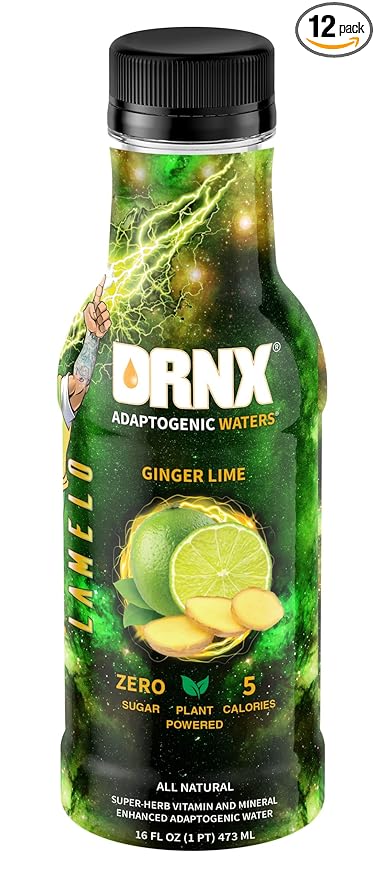 DRNX 12 Pack Adaptogenic Waters Complete 5 Calories