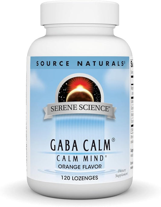 Source Naturals Serene Science, GABA Calm 120 Lozenges