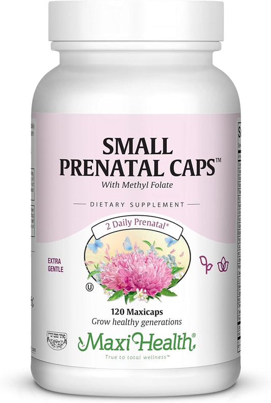 Maxi Small Prenatal Capsules with Methyl 120 ct