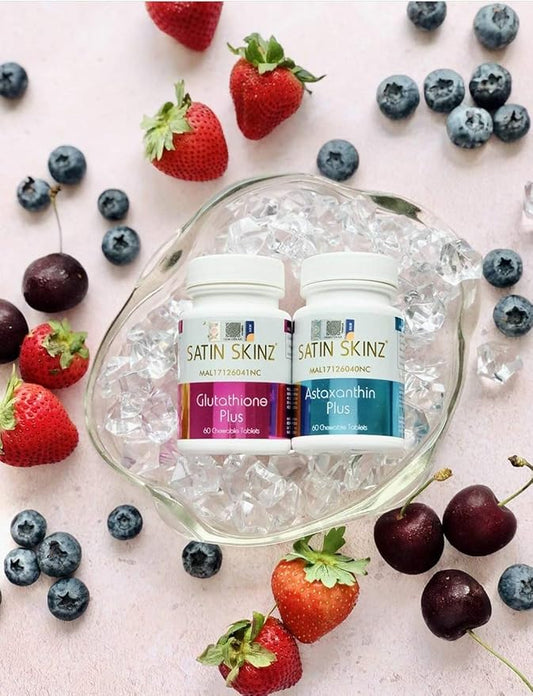 Satin Skinz GLUTATHIONE Plus and ASTAXNTHIN