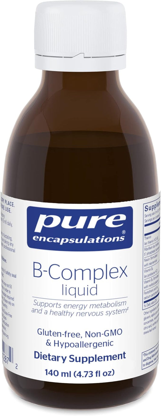 Pure Encapsulations B-Complex Liquid 4.73 oz (140 mL)