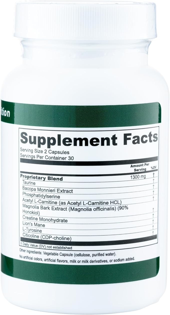 Memory - Natural Blend - Expert 30 Capsules 1 Pack