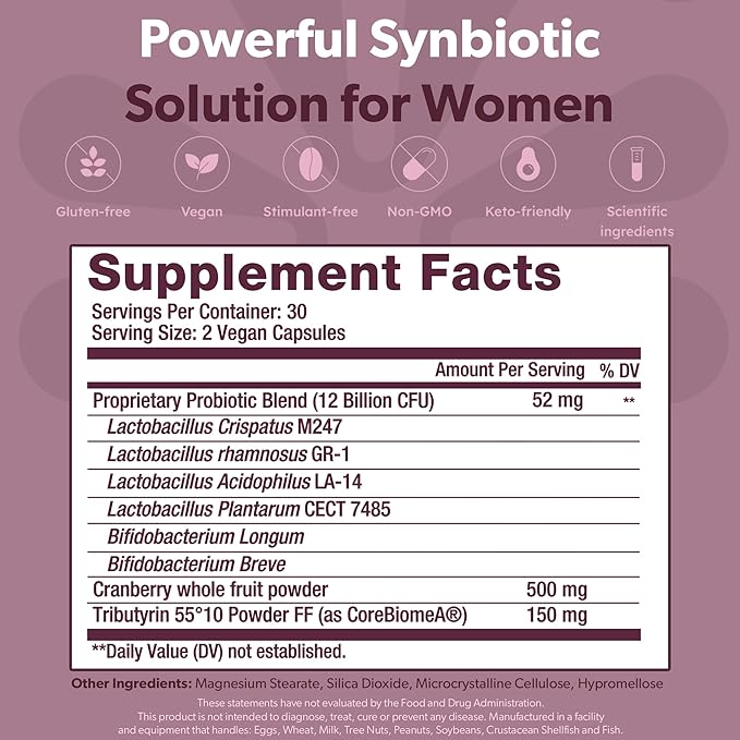 BIOMA Feminine Health Synbiotic (60 Capsules)