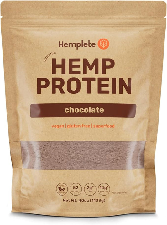 Organic Vegan Hemp Heart Protein Powder, 4 Simple (40oz)