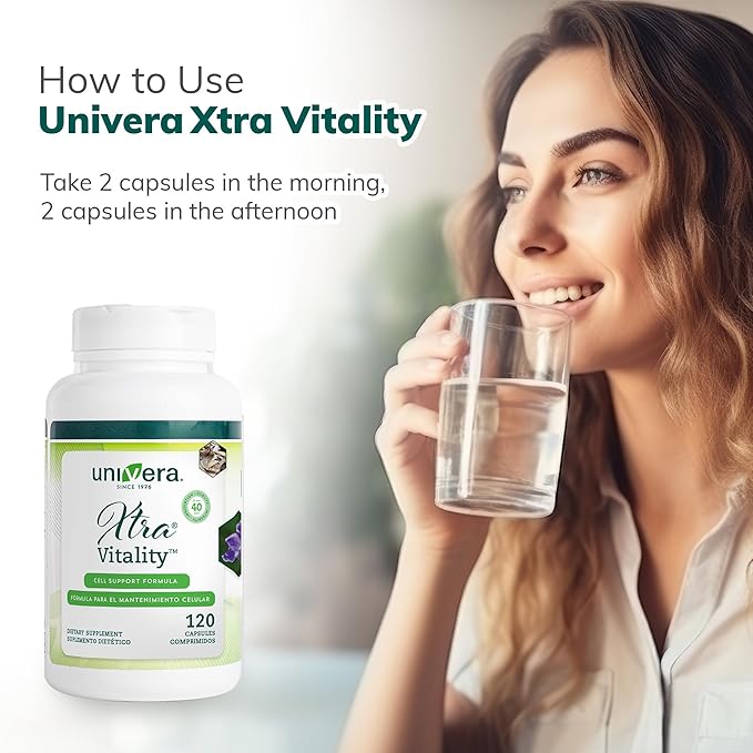 Univera Xtra Vitality B6, American 120 capsules