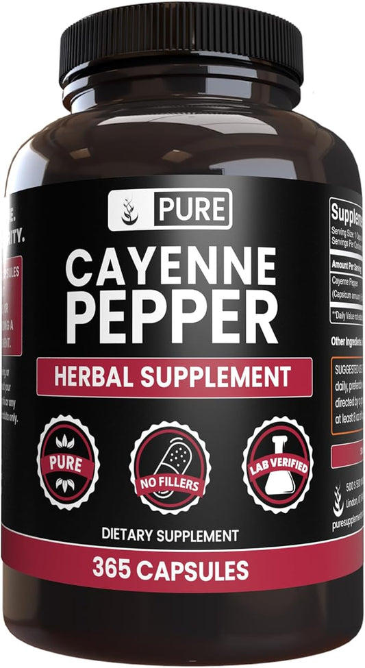 PURE ORIGINAL INGREDIENTS Cayenne Pepper (365