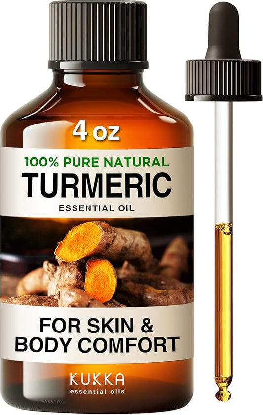 Kukka Turmeric Oil for Skin 4 Fl 100% Pure