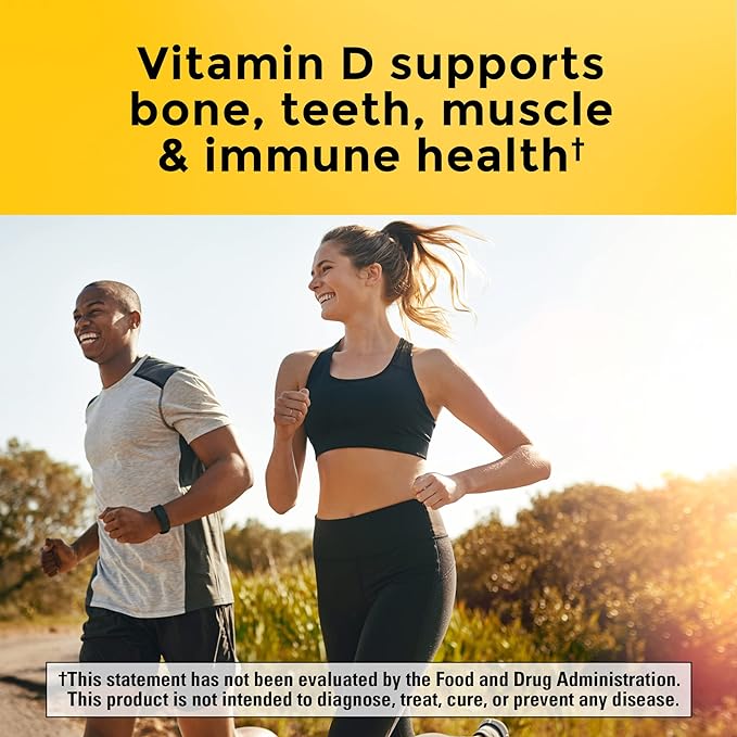 Nature Made Extra Strength Vitamin D3 5000 IU (125 mcg), 70 Sugar 70 Day