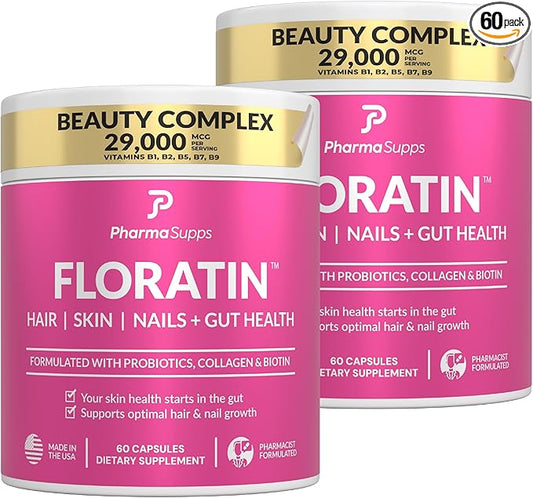 Hair, Skin, and Nails Vitamins 2 pack