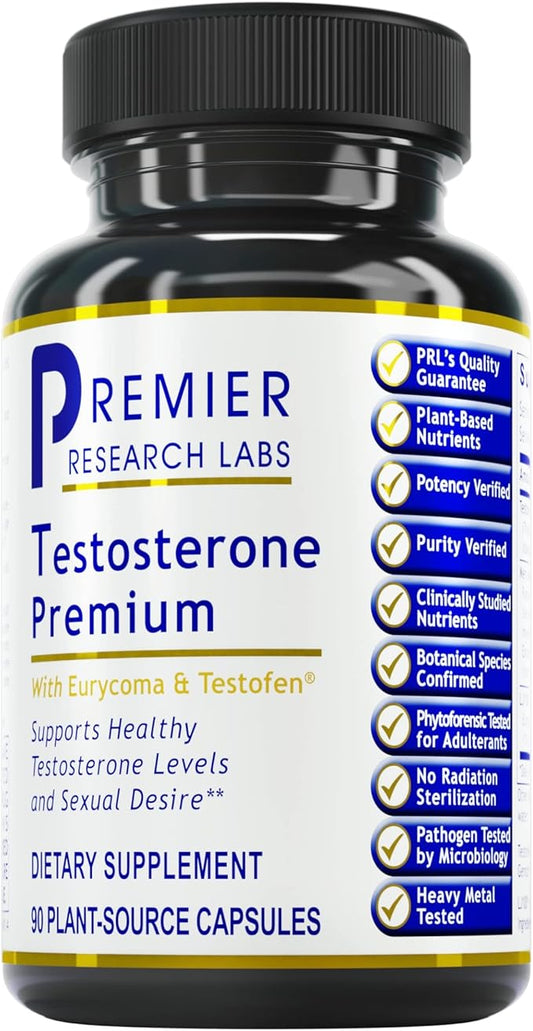 Premier Research Labs Testosterone Premium -90 Plant-Source