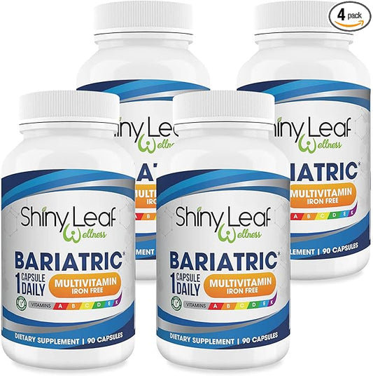 Shiny Leaf Bariatric Multivitamin Iron-Free Capsules (1 Year 360 Caps)