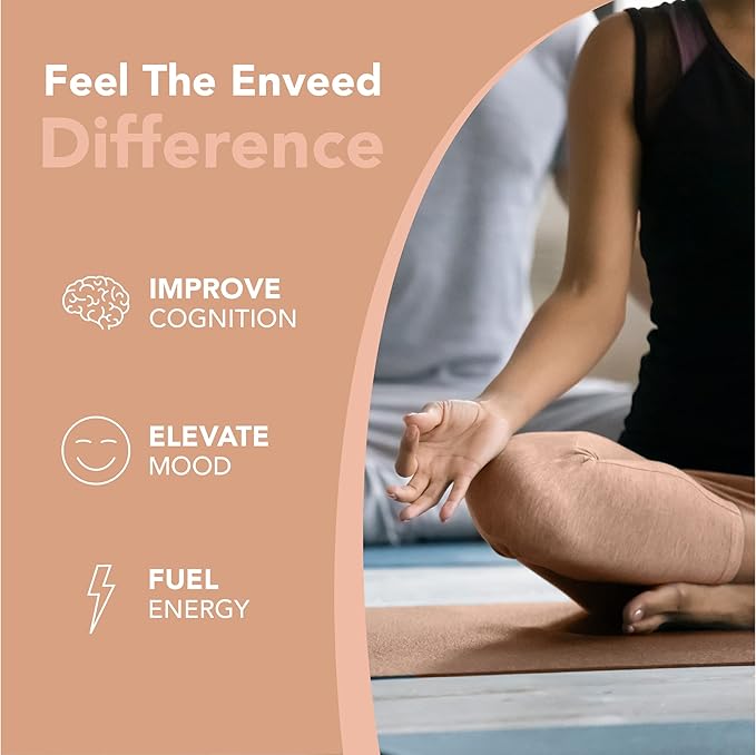 Enveed Superfoods ADAPTOGENS 100% Natural Ingredients—30 Servings