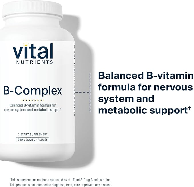 Vital Nutrients Vitamin B-Complex 240 Capsules