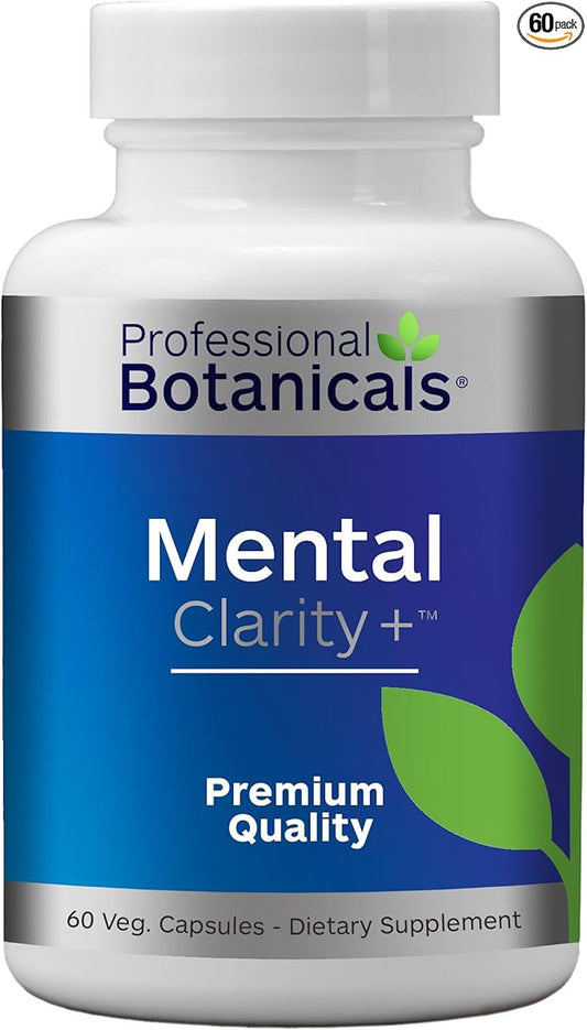 Mental Clarity, Brain Supplement for Focus, 60 Vegetarian
