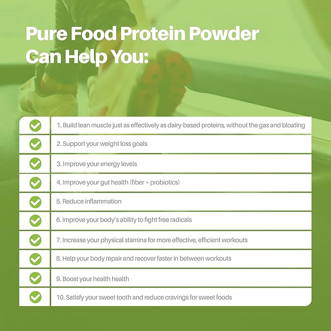 Plant Based Protein Powder with Probiotics 2-Pack