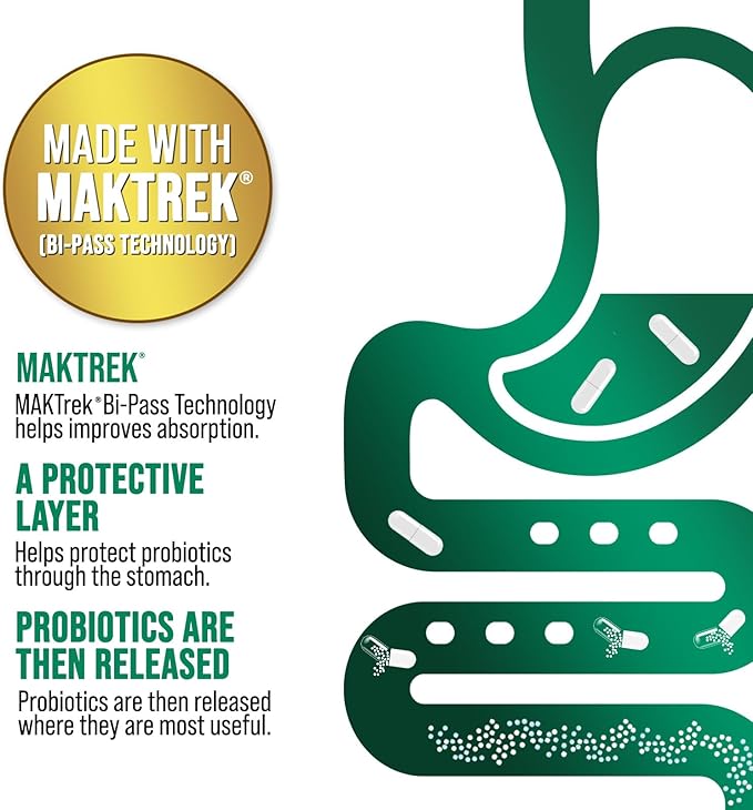 Probiotics for Digestive Health, 120 Billion 30 Capsules