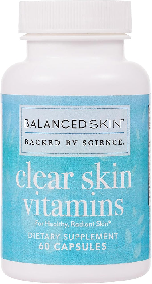 Clear Skin Vitamins for Women & Men