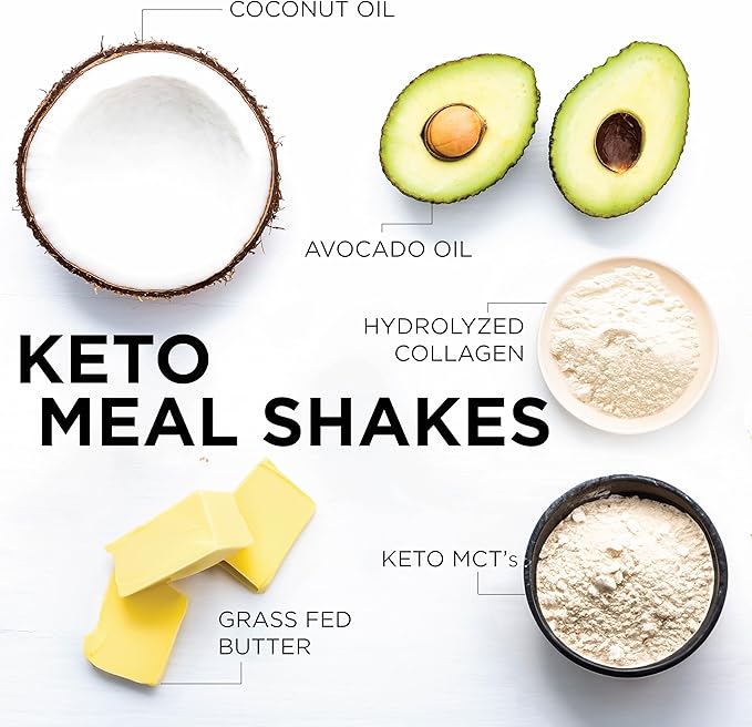 Keto Science Ketogenic Meal Shake Vanilla 14 servings, 20.7 oz