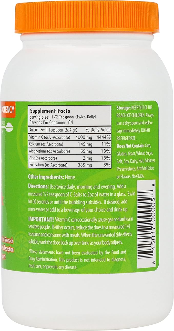 Buffered Vitamin C Powder Supplement 8oz