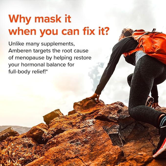 Amberen: Safe Multi-Symptom Menopause Relief. Clinically 12 Menopause 3 Month