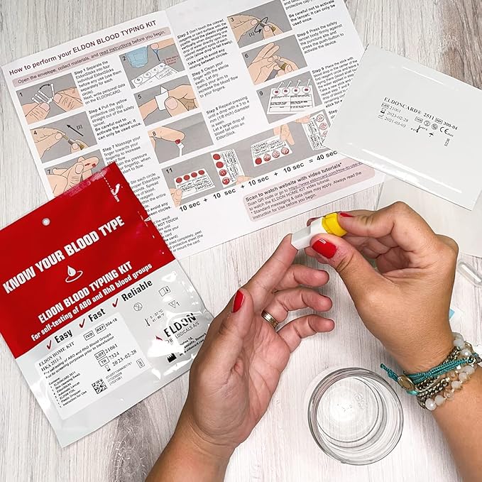 Original Home Blood Typing Kit (1 kit)