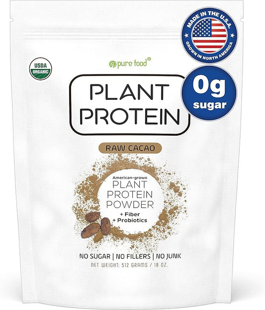 Plant Based Protein Powder with Probiotics