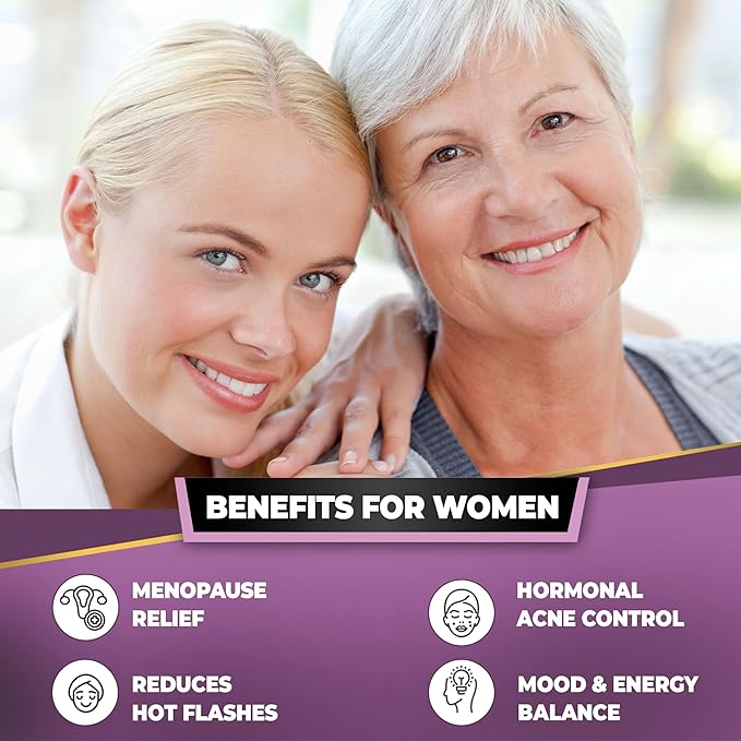 DIM Supplement with Broccoli Extract and BioPerine - Natural Hormone Balance Support for Women and Men - Estrogen Balance - Menopause, Acne - 60 Vegetarian Capsules with Calcium D-Glucarate